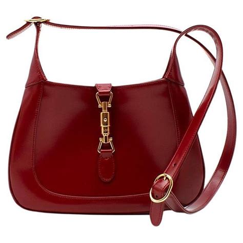 gucci jackie bag maroon|Gucci the jackie bag.